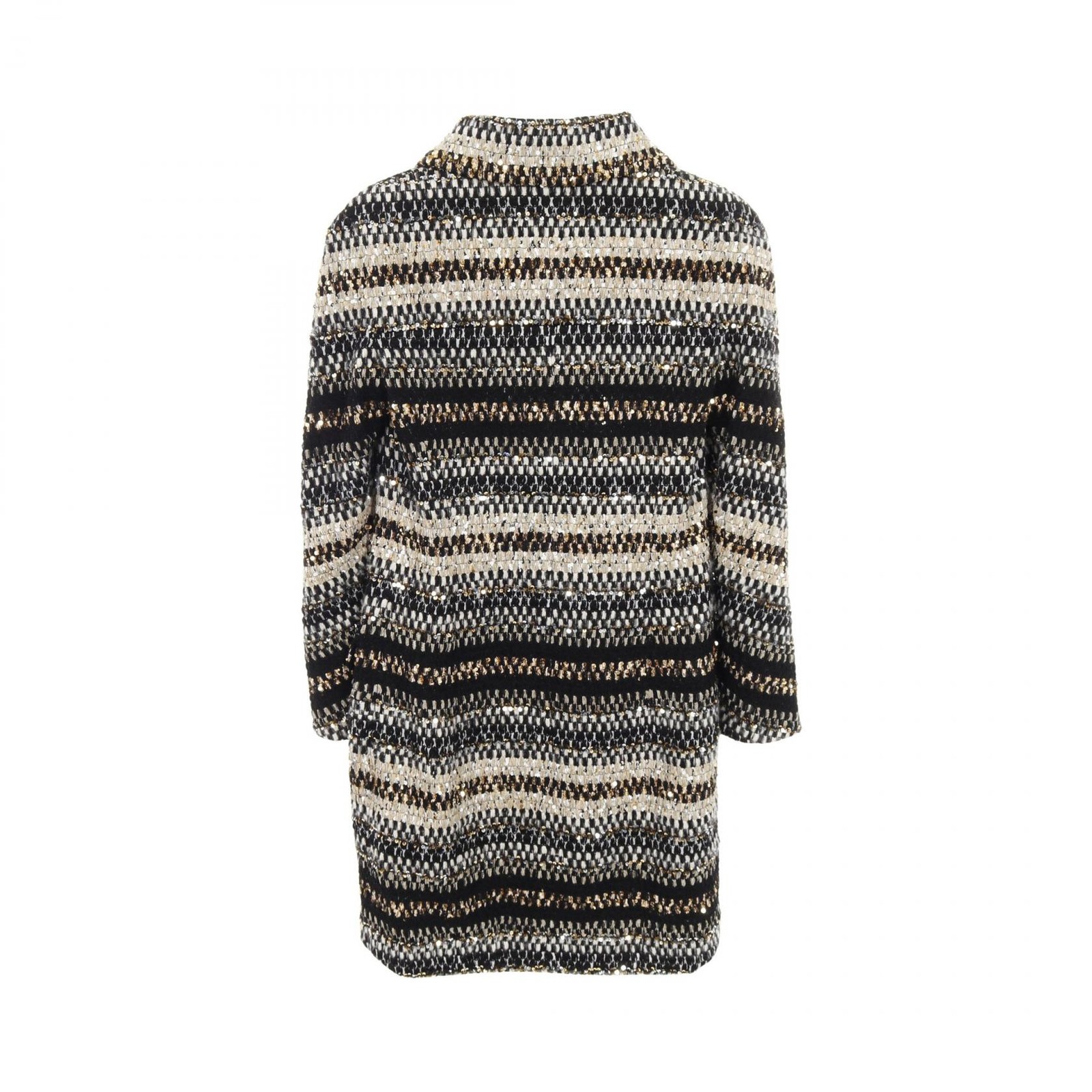 CHANEL Coco Mark Button Outer Nylon Wool Polyeste… - image 2