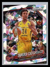 2025 Panini Prizm WNBA #60 Tamika Catchings Ice Prizms