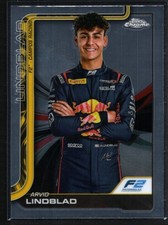 2025 TOPPS CHROME FORMULA 1 - F1 DRIVER PORTRAIT - ARVID LINBLAD (RC) #23