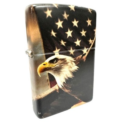 Zippo Feuerzeug Eagle USA Flag 60007289 Sturmfeuerzeug Benzin