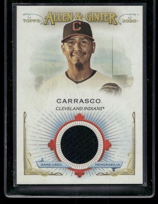 2020 Topps Allen & Ginter #FSRB-CC Carlos Carrasco Full-Size Relics B