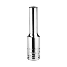 Deep Socket 1/4inch Drive 6point Metric 4.5 M...