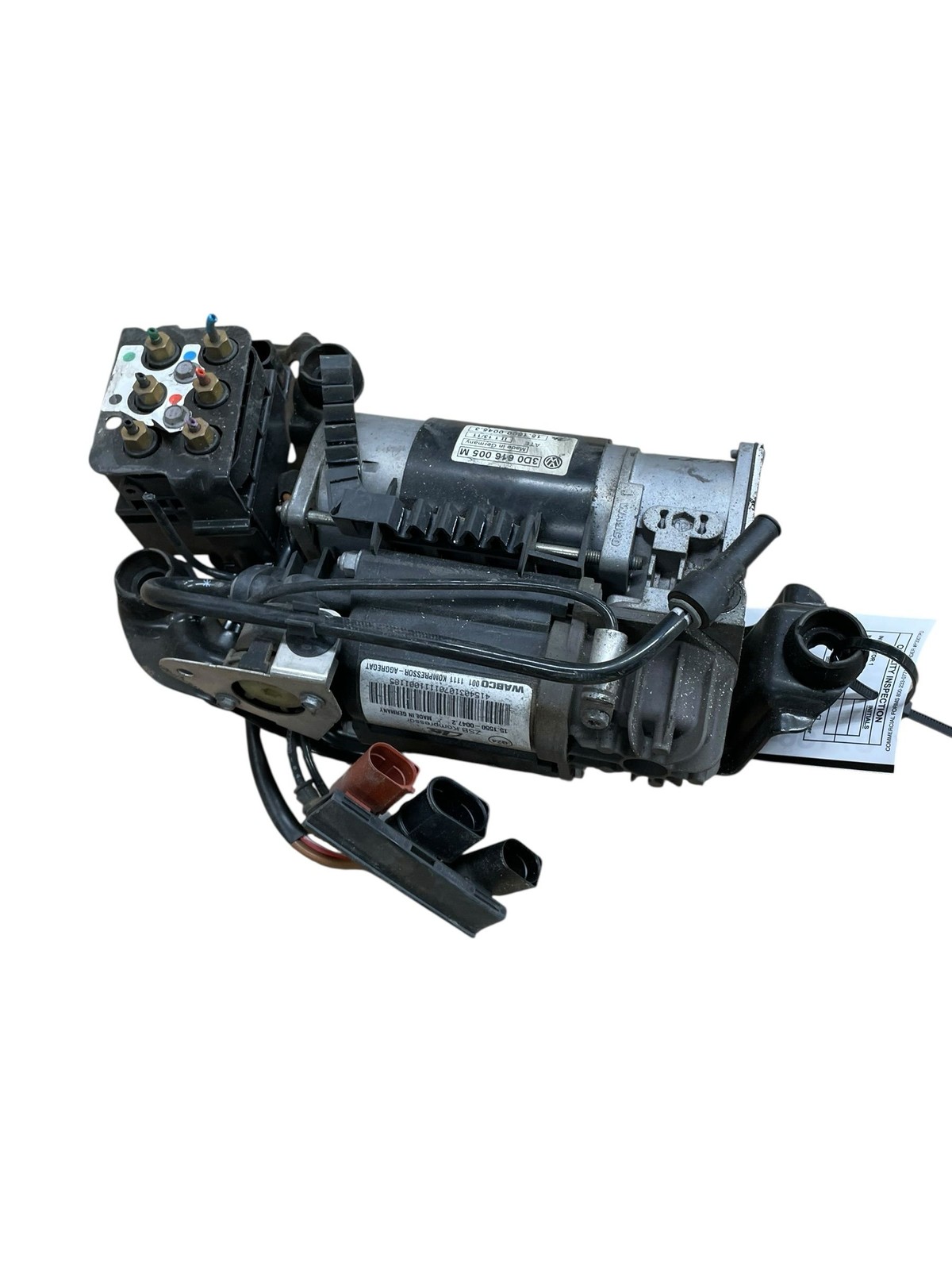 2011-2018 Bentley Continental Oem AIR RIDE SUSPENSION COMPRESSOR PUMP 3D0616005