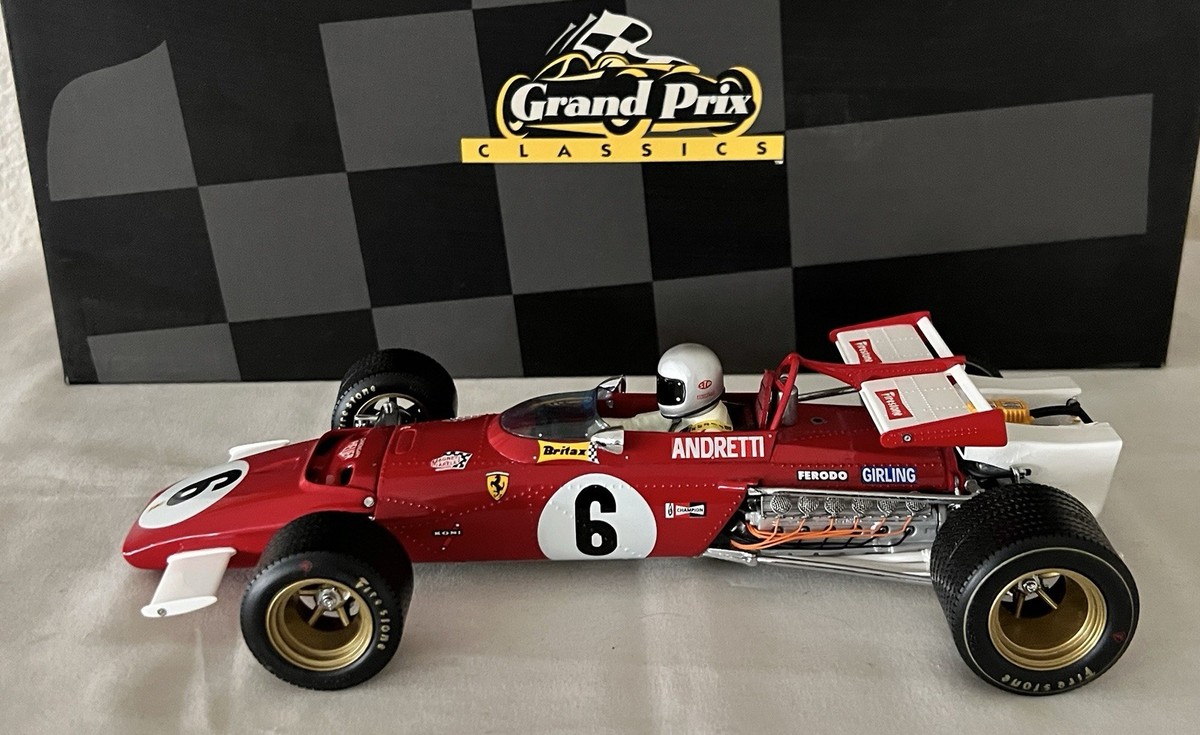 Exoto １/１８グランプリクラシックシリーズ　フェラーリ３１２B　１９７０ 1:18 Exoto Grand Prix Classics Ferrari 312B Mario Andretti | eBay