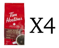 Tim Hortons Coffee Dark Roast From Canada 300...