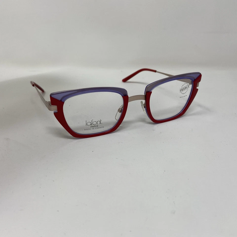 GAFAS JEAN LAFONT GISELLE 6073 49-21-134 ORO PÚRPURA ROJO: C54 Foto 4 de 4