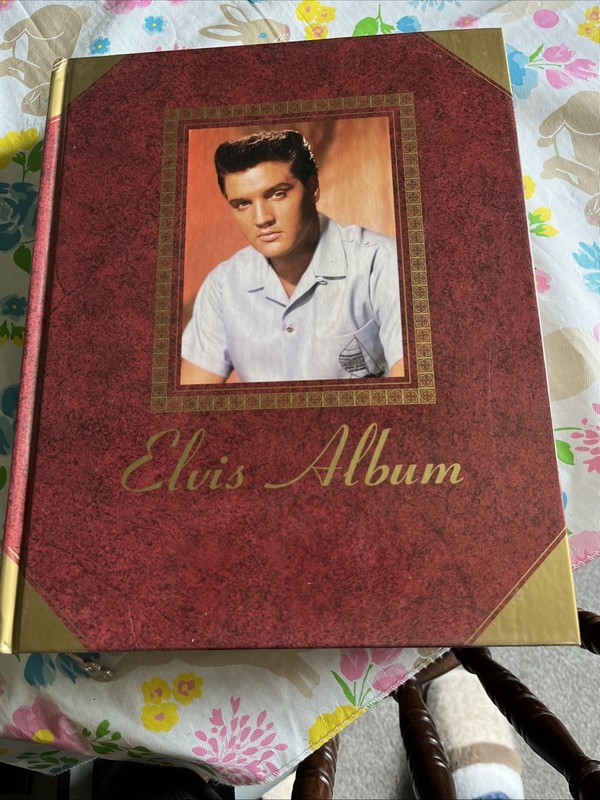 ELVIS ALBUM 2001 OVERSIZED COFFEE TABLE CONVERSATION BOOK 