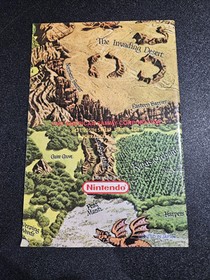 Might & Magic Nintendo NES Complee In Box CIB Game Box Manual & Map