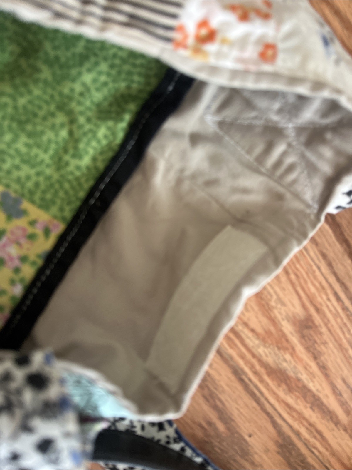 Patchwork Quilted Tote Bag Boho - image 13