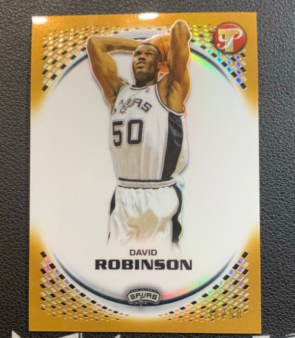 David Robinson 2025-26 Topps Pristine Gold Refractor /50 #107