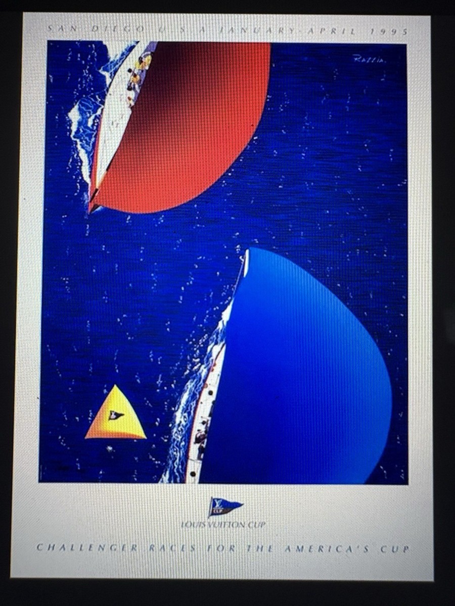 Original Razzia LV San Diego Sailing Cup 1995 Poster | eBay
