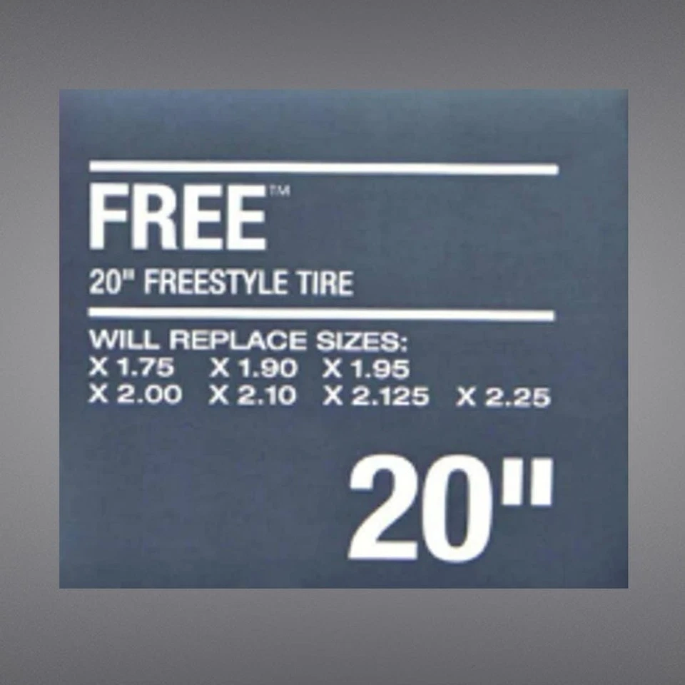 全新 Freestyle BMX 自行车轮胎 20 英寸扁平防御技术  — 第 4/4 张图片