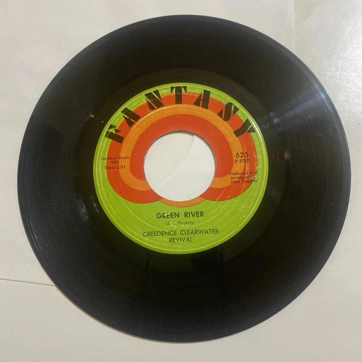 25+ Creedence Clearwater Revival Rock 45 RPM Speed Vinyl Records