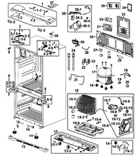 Genuine Original SAMSUNG Refrigerator OEM PARTS
