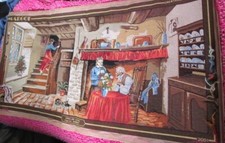 2/3 Finished Margot Pres De L'atre d'Apres Erbret Needlepoint Canvas 3001-20x44