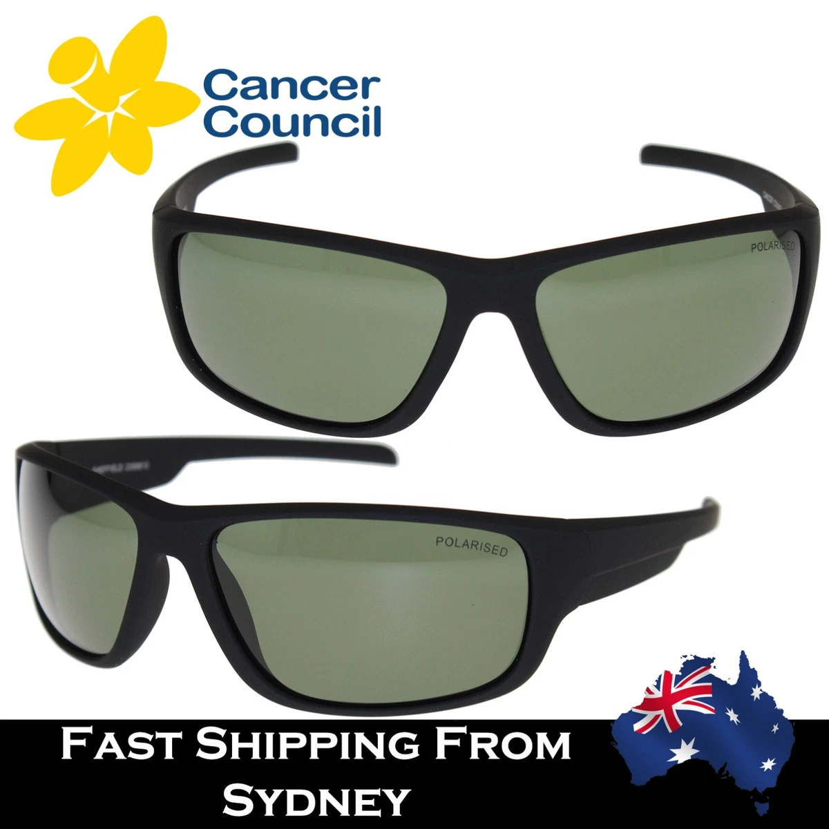 Cancer council hotsell wrap around sunglasses