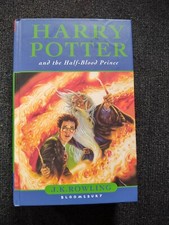 Harry Potter and the Half Blood Prince 1st Edition Hard Cover pg 99 Error 