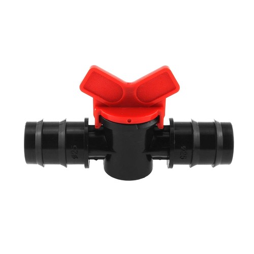 4 pcs 1 inch id in-line barbed ball valves shut off switch hose barb connectors - Picture 2 of 6