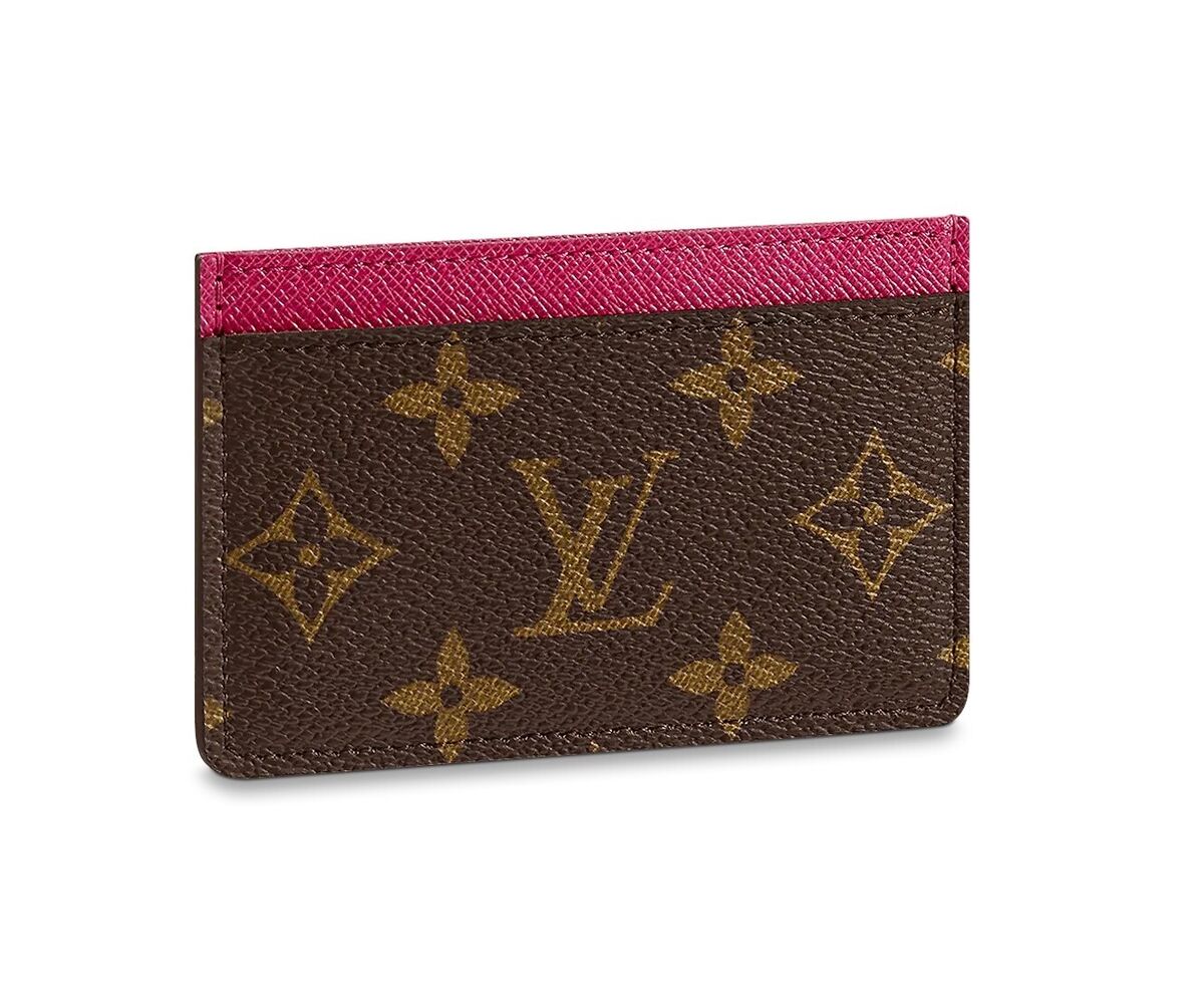 Louis Vuitton Monogram Fuchsia Card Holder