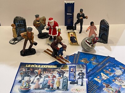 FULL SET KINDER SURPRISE THE POLAR EXPRESS (FRENCH) WITH ALL BPZ
