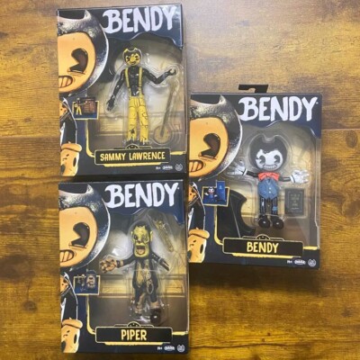 Bendy and the Ink Machine BENDY PIPER SAMMY Wave 2 Set Jakks Pacific 2024
