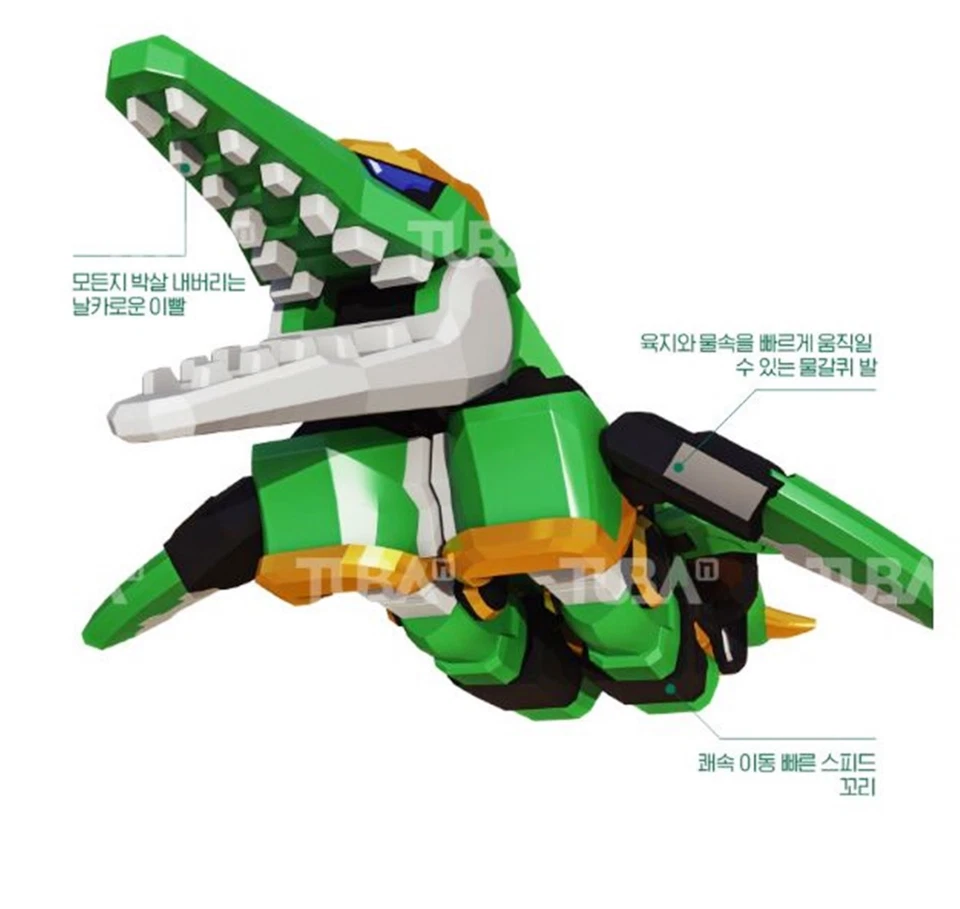 Dino Core Evolution 2 Mega D_Fighter KRONO Transformer Robot Change Mode Toy - Image 4 of 4