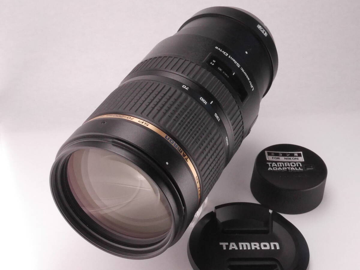 TAMRON SP 70-200mm F2.8 DI VC USD FR Cap NIKON Mount 
