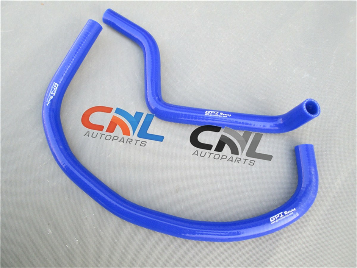 Silicone Radiator Hose Kit – Yellow – Fits Suzuki LT250R (1985-1992) – Polished, 1-Year Warranty