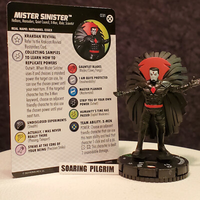MISTER SINISTER - 031 Uncommon - X-Men House of X Heroclix Set #31