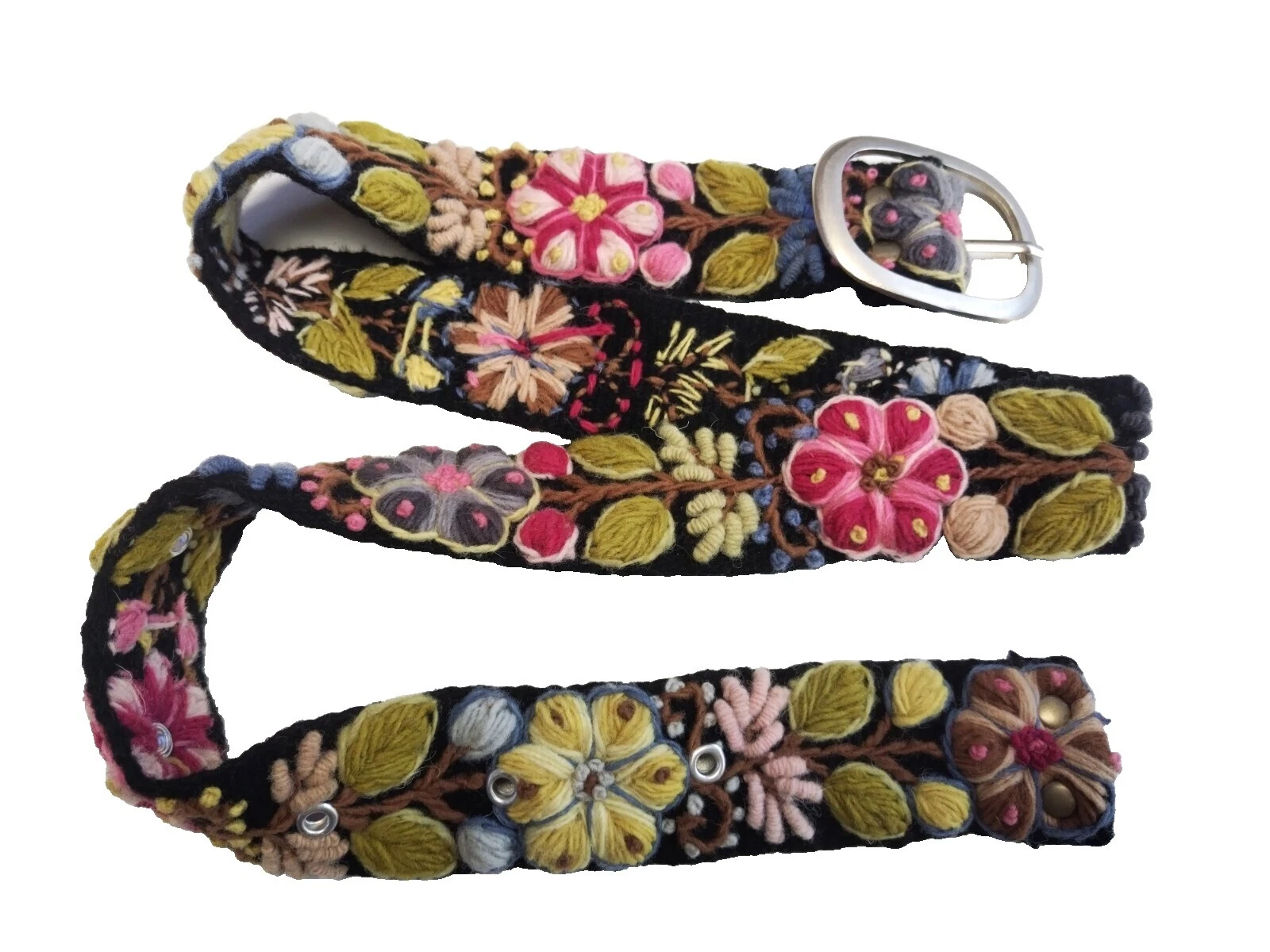 Cintos florais femininos feitos à mão