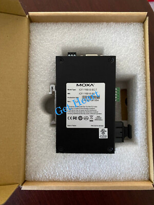 1PC New Moxa ICF-1150-S-SC-T Serial to Fiber Converter FedEx or DHL or.UPS