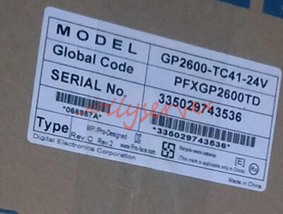 1PCS NEW PRO-FACE TOUCH SCREEN GLC2600-TC41-24V