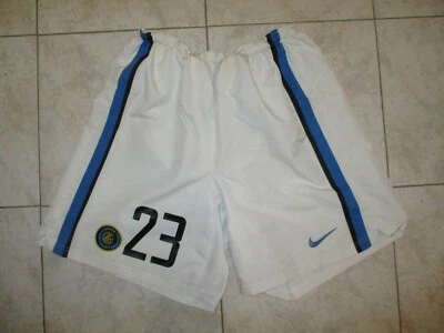 Short INTER MILAN NIKE vintage 2003 2004 calcio MATERAZZI n°23 slip intérieur L - Photo 1/4