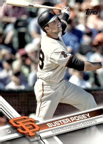 2017 Topps #675a Buster Posey