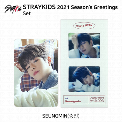 Stray Kids 2021 Season's Greetings Photocard Bookmark Postcard