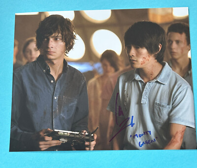 Christopher Larkin  -  THE 100  - signed, original Autogramm !!!