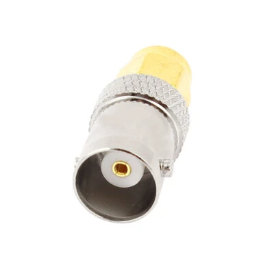 SMA mâle vers BNC femelle Jack M/F Coupleur adaptateur connecteur Coaxial - Photo 1/2