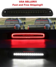 SMOKED LENS LED 3RD THIRD BRAKE LIGHT w/ FLASH OPTION for 1999-16 Ford F250-F550