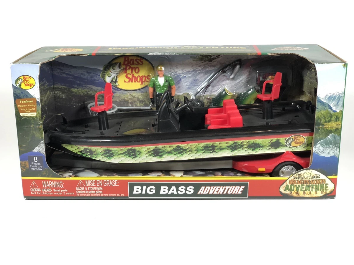 Bass Pro Shops Imagination Adventure - Big Bass Adventure Play Set NEW in  Box