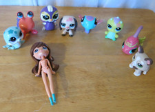 Littlest Pet Shop Lot Magic Motion Walkables Snail Dog Battery Operated 9 LPS