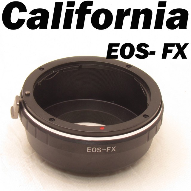 Canon EOS EF EFS Mount to Fujifilm XPro1 Lens Mount Adapter FX Mount