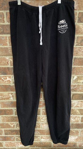 Roots Athletic Goods Black Sweatpants 