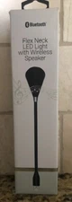 BLUETOOTH FLEX NECK LED LIGHT WITH WIRELESS SPEAKER NEW IN BOX RETAIL $29.99