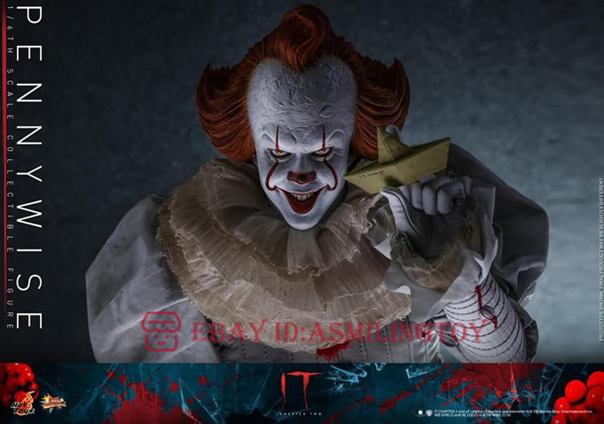 1/6 HOTTOYS HT MMS555 Pennywise IT Action Figure Joker In Stock | eBay