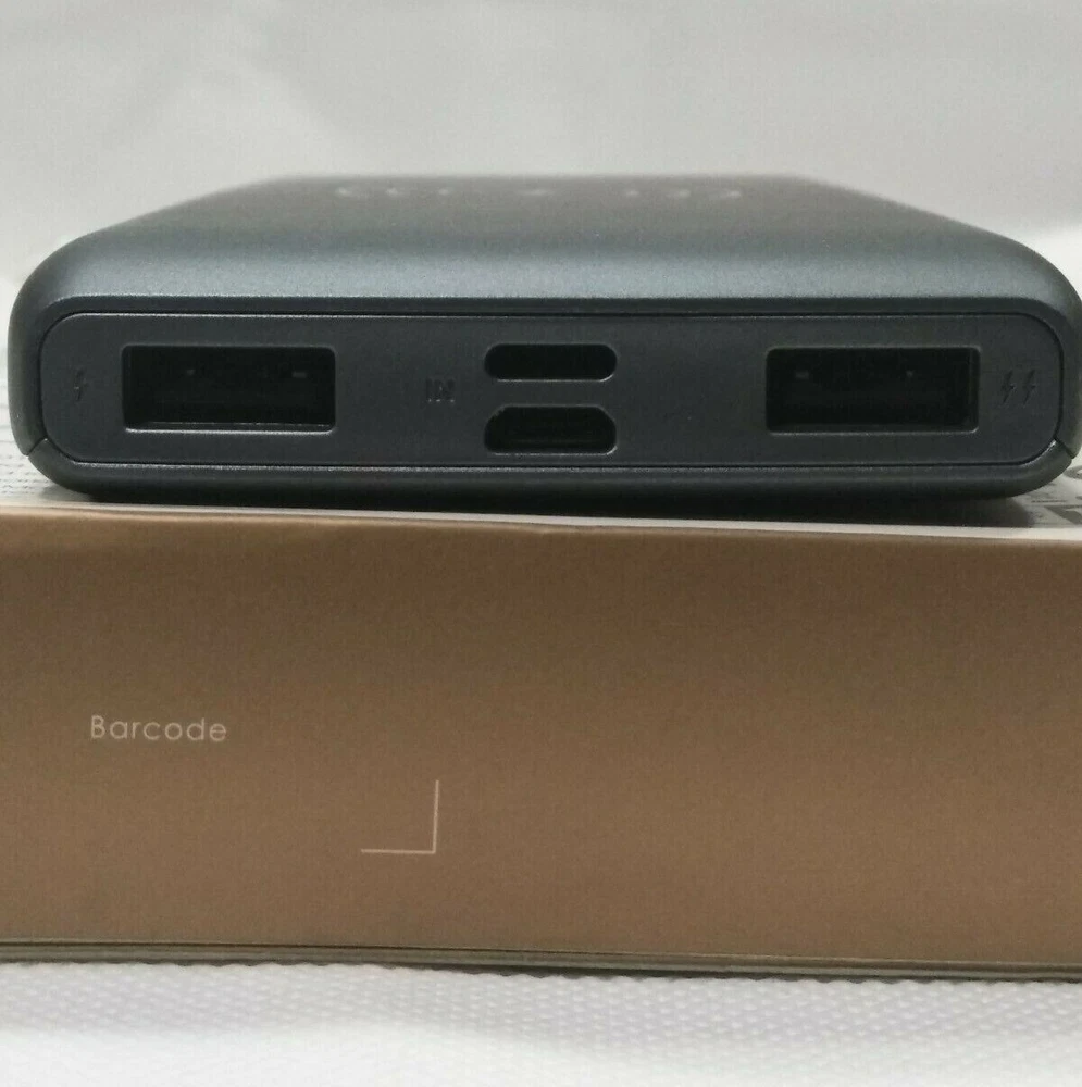 10K mAh Power Bank with Qi Wireless Charging & USB  