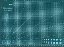 Self Healing Rotary profession Cutting Mat Double Sided A4 :9" x 12"