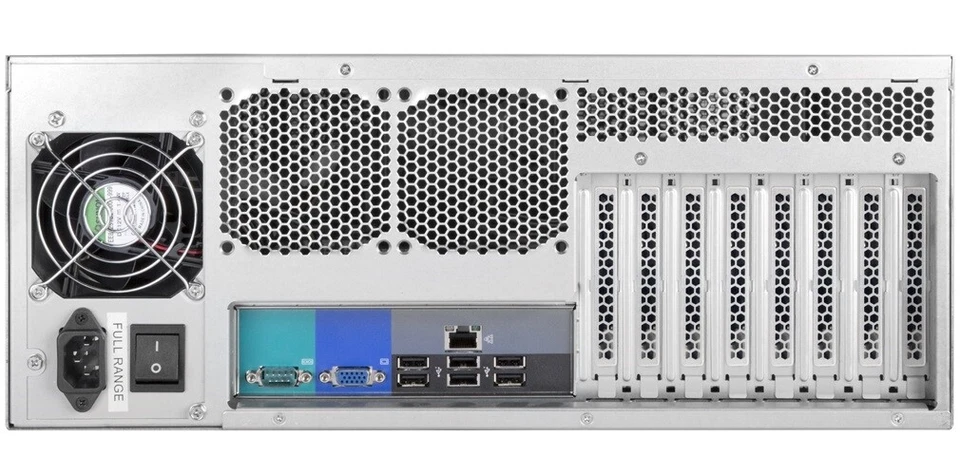 Chenbro RM41300H12*13729 Case 2xPWM Fan 4Bay 3.5" HDD Cage 1xPSU Bracket - Image 3 of 3