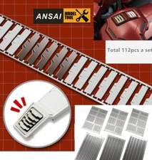 for MG 1/100 Aircraft Military Tank Thruster Fin Vent Detail Etch Part MX019~24