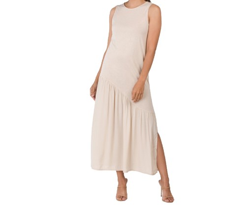 Mango Spaghetti Strap Pleated Maxi Dress Size S Fuchsia Hot Pink Feminine  Breezy | eBay