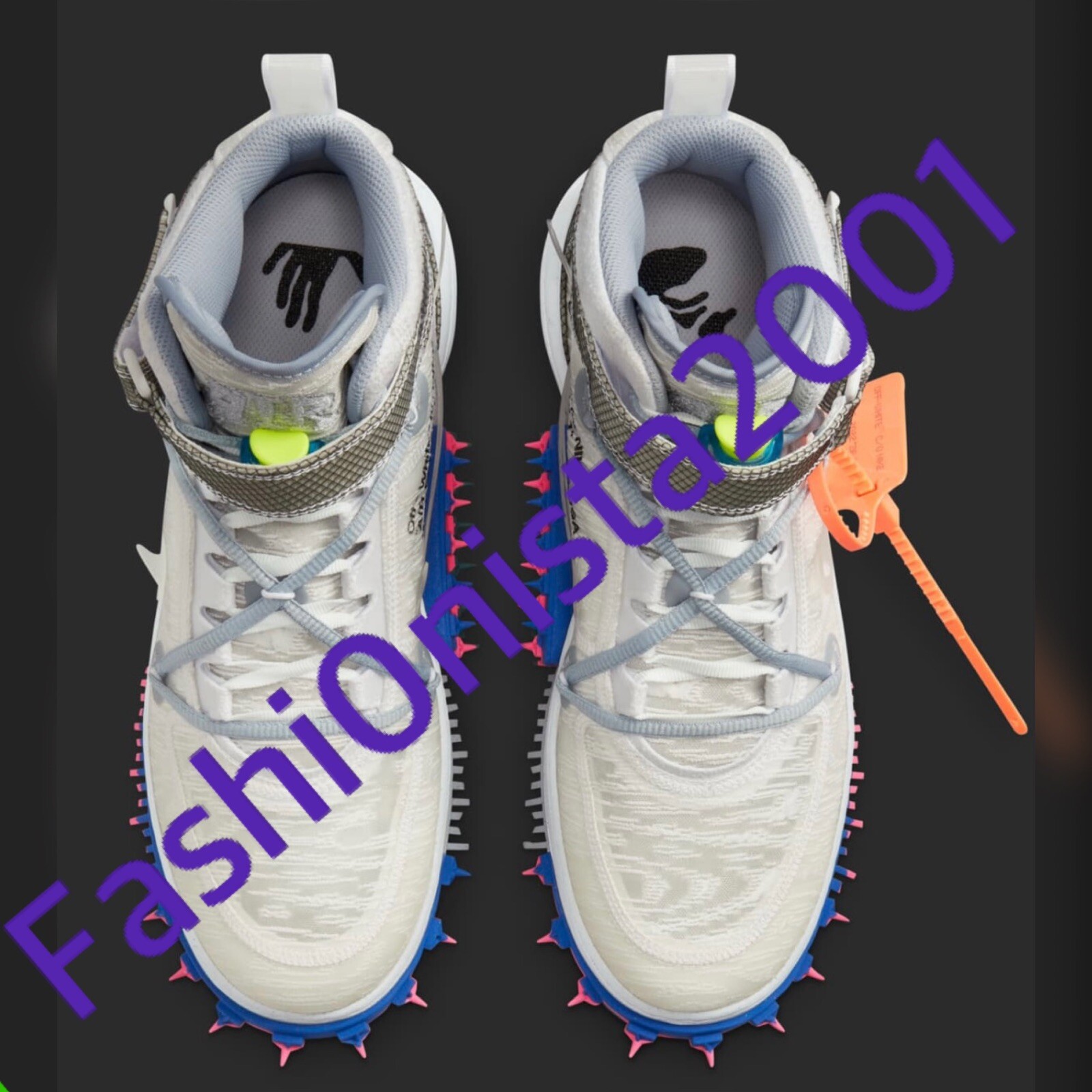 OFF WHITE X NIKE Nike Air Force 1 x bianco sporco 2022 da uomo bianche taglia 7